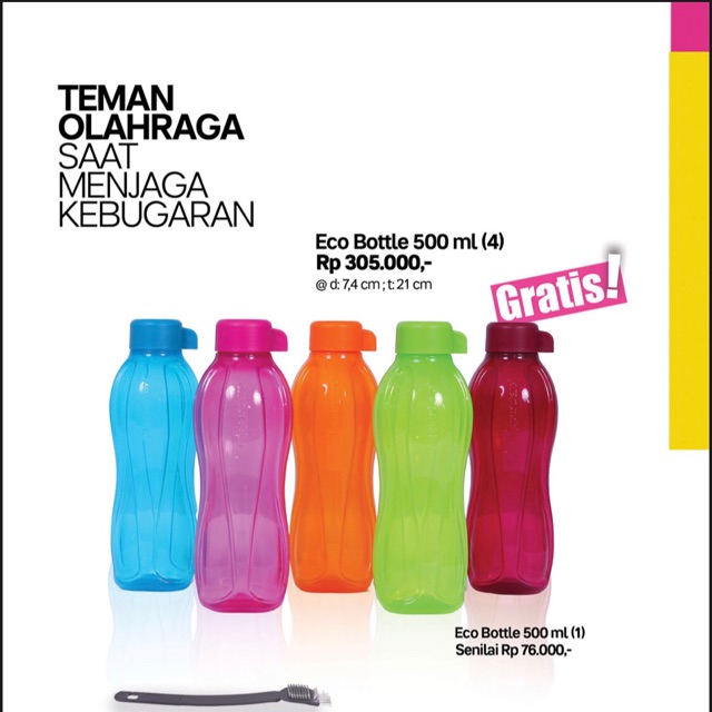 Tupperware Eco Bottle 500ml