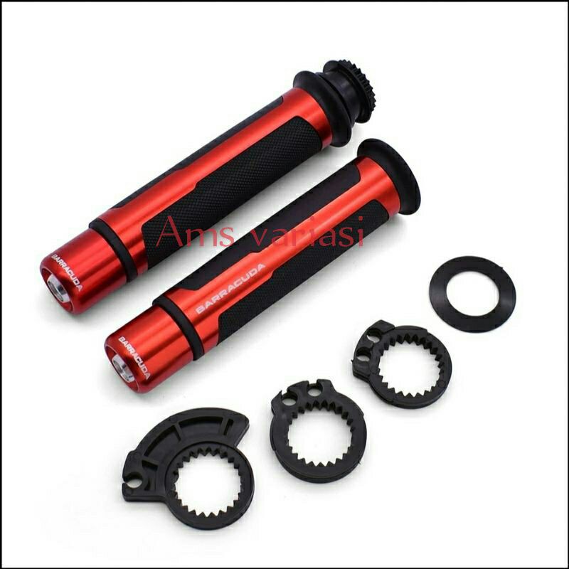 Handgrip Handfat motor +Jalu Stang BARRACUDA ORI CNC NMAX AEROX ADV PCX LEXI VIXION VARIO BEAT MIO