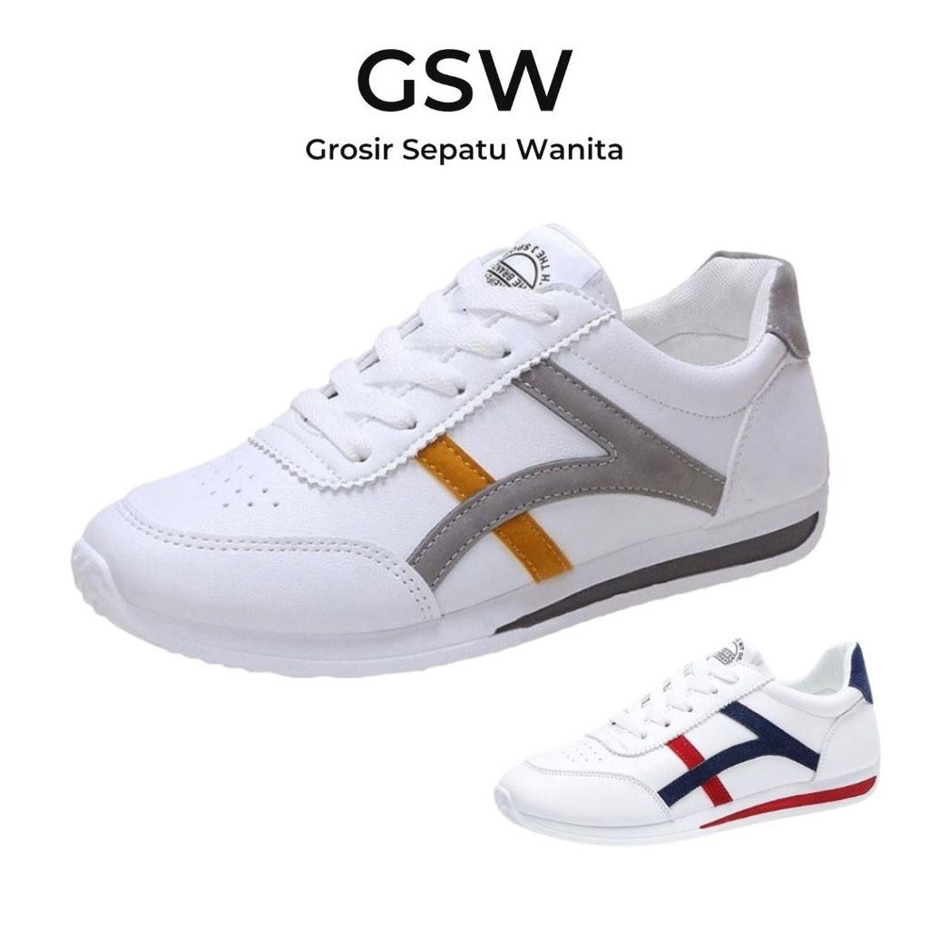 GSW Holscer Sneaker Wanita Import Fashion Korea ( 20501 ) C1017 Muffin Lxc18