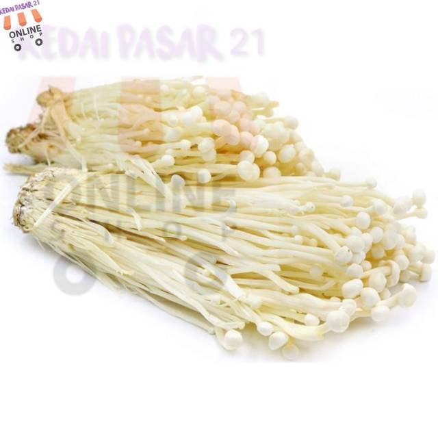 

Kedai pasar21 Grosir Jamur Enoki per Bungkus Segar Murah