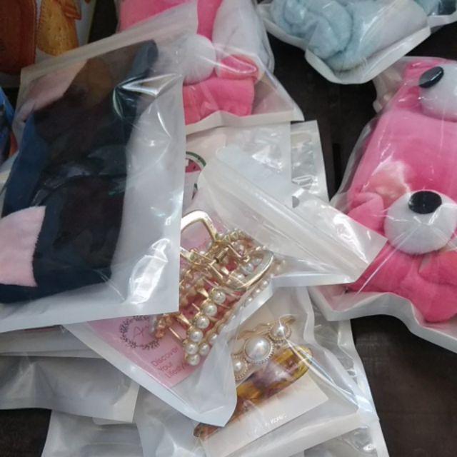 Packing Plastik Klip Aksesoris / Ziplock Zipper / Zip Lock 13 X 23 Cm