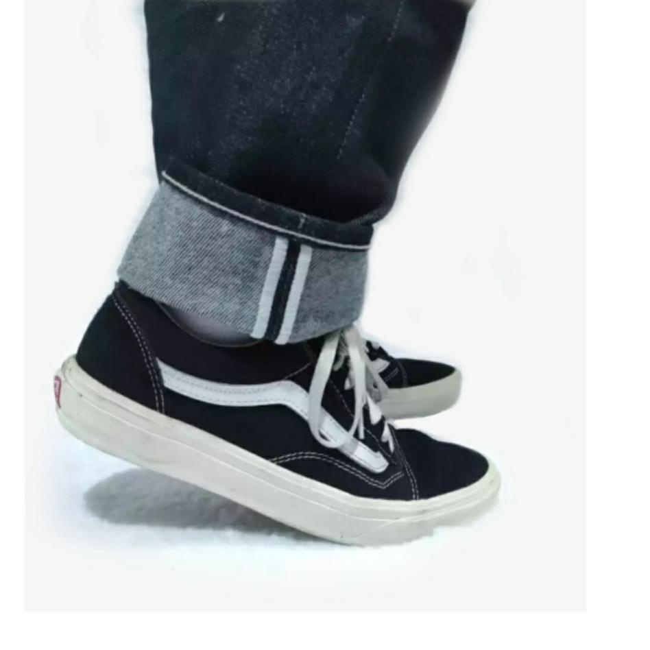 CELANA DENIM SELVEDGE ACCENT 15 OZ BLACK INDIGO "CAN.20Au22ᵀ"