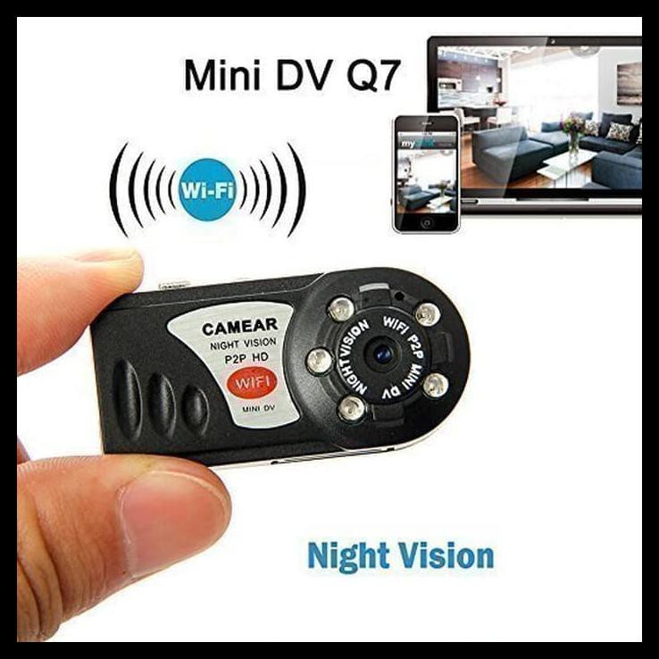 T8AA SPY CAMERA Q7 WIFI KAMERA PENGINTAI MINI DV Q7 AHOF