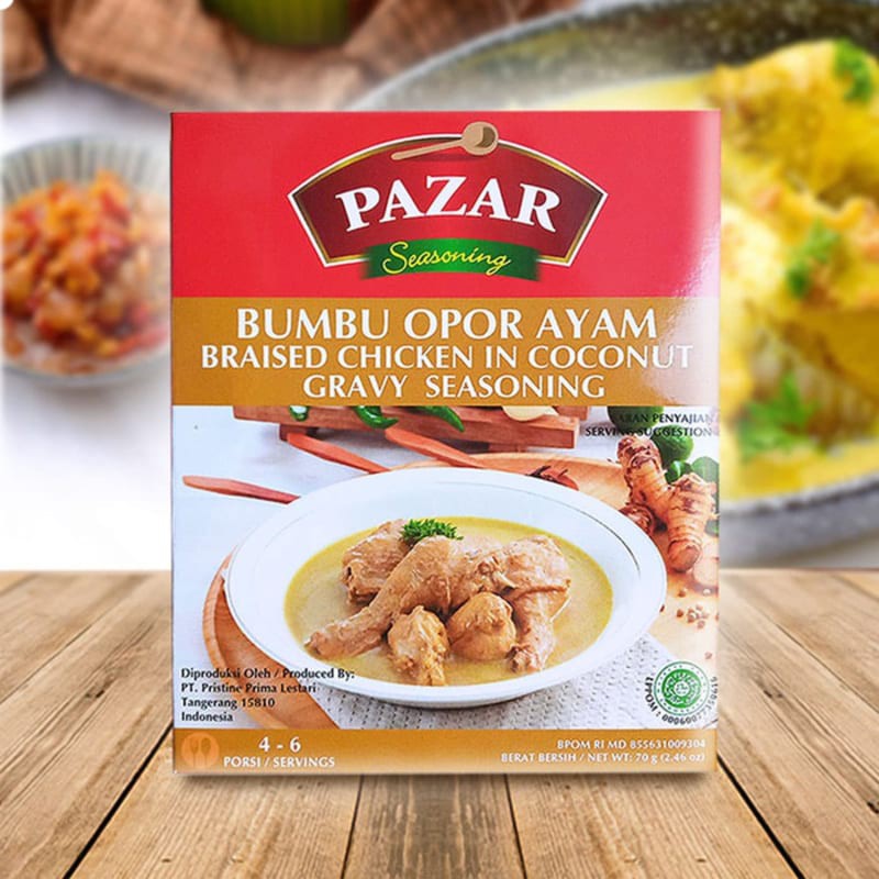 

PAZAR BUMBU OPOR AYAM - Bumbu Masak Instan Box 70g
