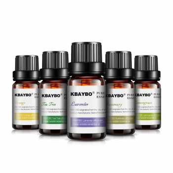 Aromatherapy / Pure Essential Fragrance Oils Minyak Aromatherapy Diffusers 10ml 6 PCS KBAYBO