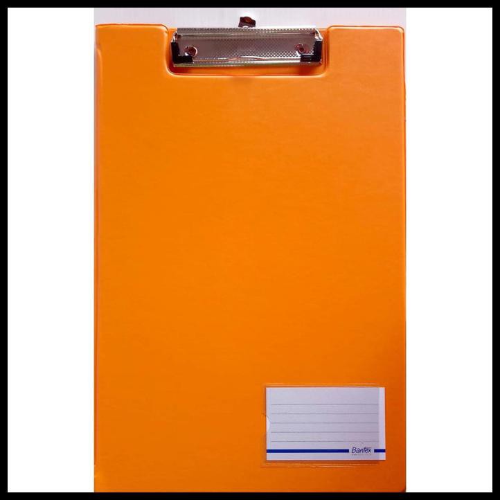 

Bantex 4211-64 (Mango) Clipboard With Cover Ukuran Folio | Papan Jalan