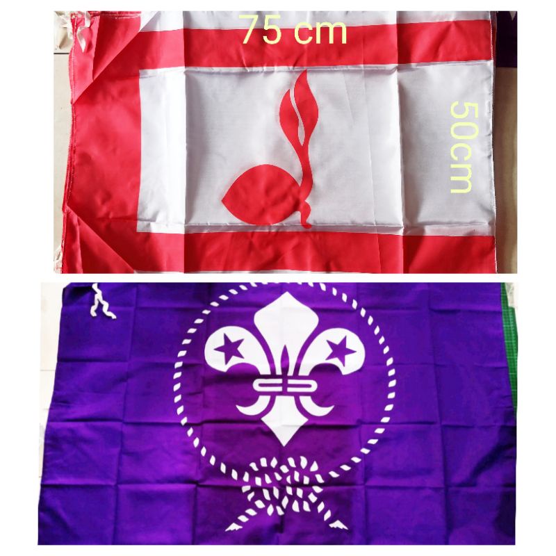 BENDERA PRAMUKA TUNAS KELAPA , PANDU / WOSM