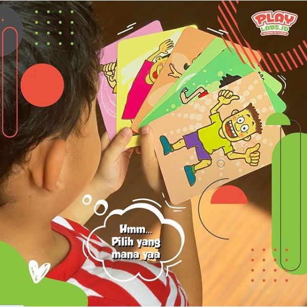 Creative Expression Card Game Playlabs Mainan Edukasi Anak