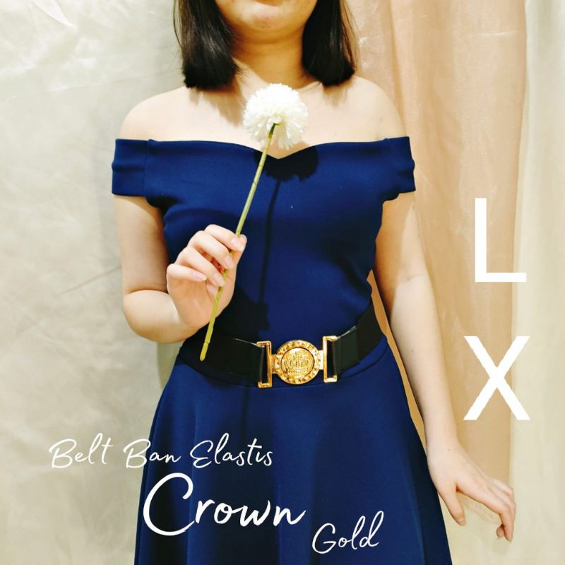 LX  Ban KARET CROWN HABIS RANDOM WARNA