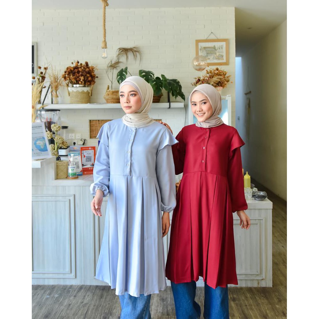 DISKON VERANI TUNIK - FLOTTILICIOUS / TUNIK MURAH / TUNIK MUSLIM / GROSIR BAJU ONLINE / TUNIK