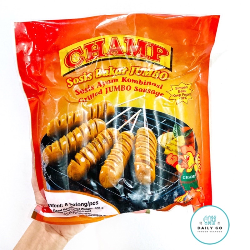 

Sosis Bakar Ayam Jumbo Champ