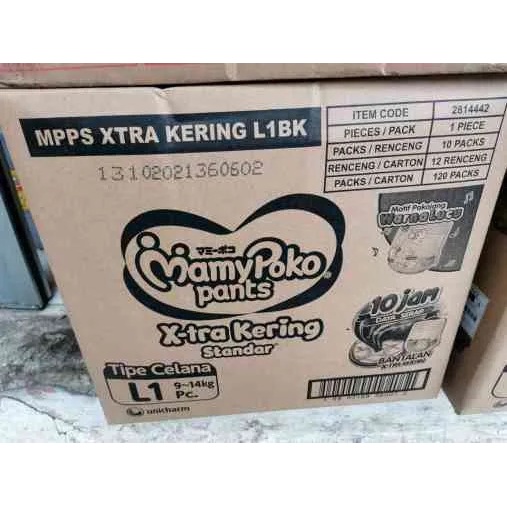 Mamypoko Pants Pampers Pempers Pempes Saset isi 120 Pcs