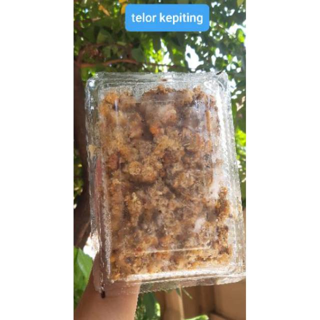 

Telor kepiting 500gr