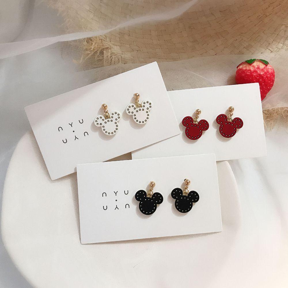Needway Wanita Stud Earrings Senada Geometris Rumbai Indah Temperamen Aksesoris Perhiasan Gadis