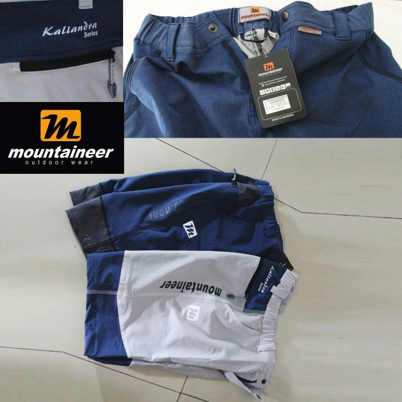 Setelan Baju Gunung / Baju Adventure CELANA GUNUNG PENDEK 3/4 MOUNTAINEER NOT REI CONSINA EIGER Kere