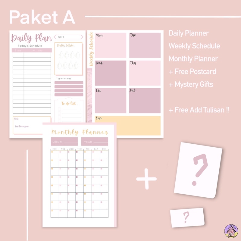

journal paper kit|kertas jurnal|per 3 pcs|260 gsm|glossy|type A