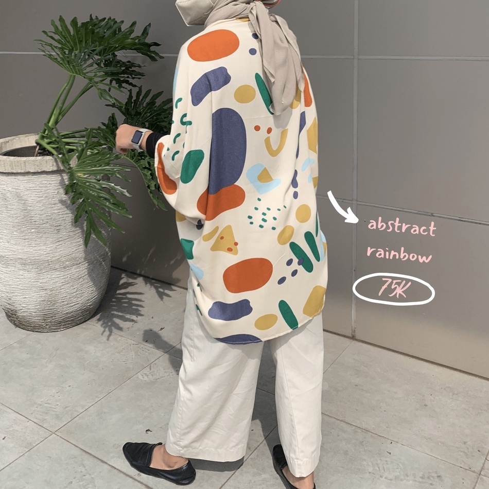 Outer Scarf Wanita Rayon