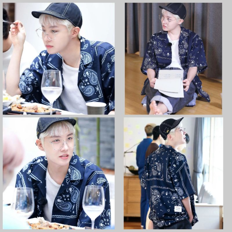 OFFICIAL JCD.C BTS JHOPE HOSEOK SHIRT BAJU KEMEJA OUTFIT RUN BTS 154