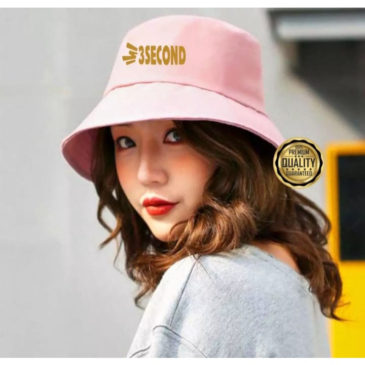 Bucket Pria/Wanita Terbaru/Terlaris/Bucket 3Second/Bucket Sablon Style Korea Terbaru COD