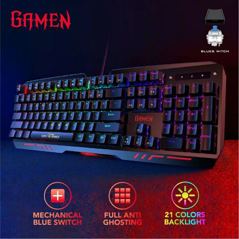 Gamen Titan Mechanical Gaming Keyboard