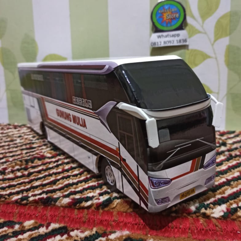 miniatur bus bis GUNUNG MULYA