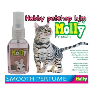 Image of Parfum molly 30ml - Anti bakteri jamur Parfume kucing kelinci anjing hewan cat