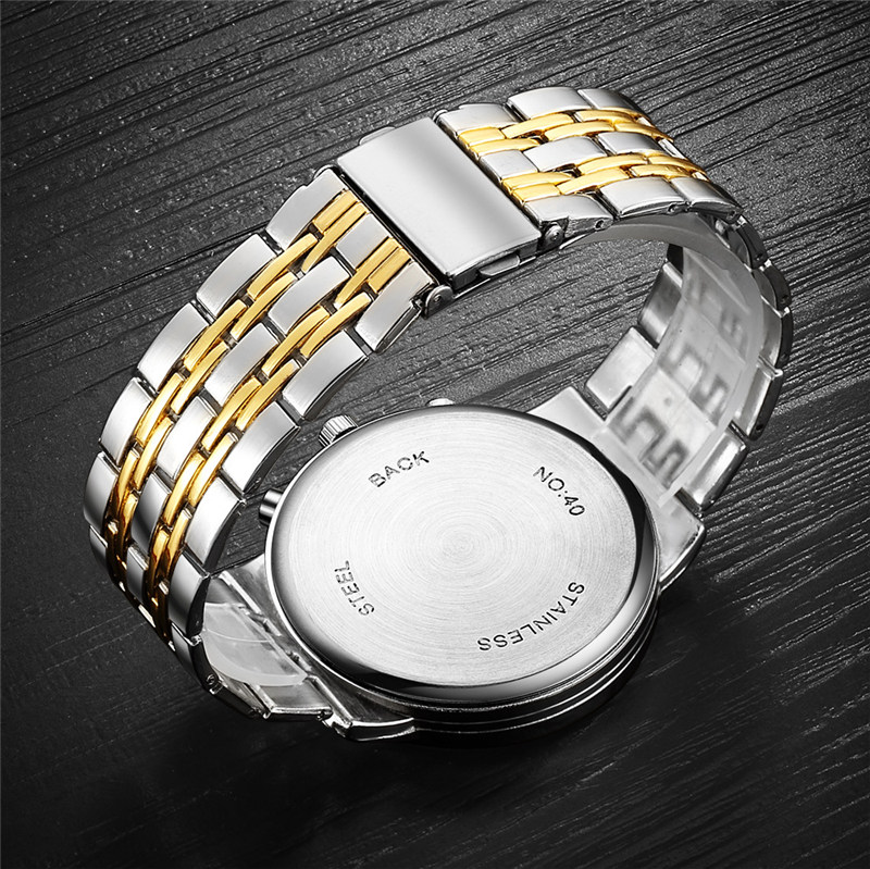 Jam Tangan Pria Stainless Steel Original Orlando Elegan Orii Korea Fashion Mens Analog Steel Watches Premium Quality