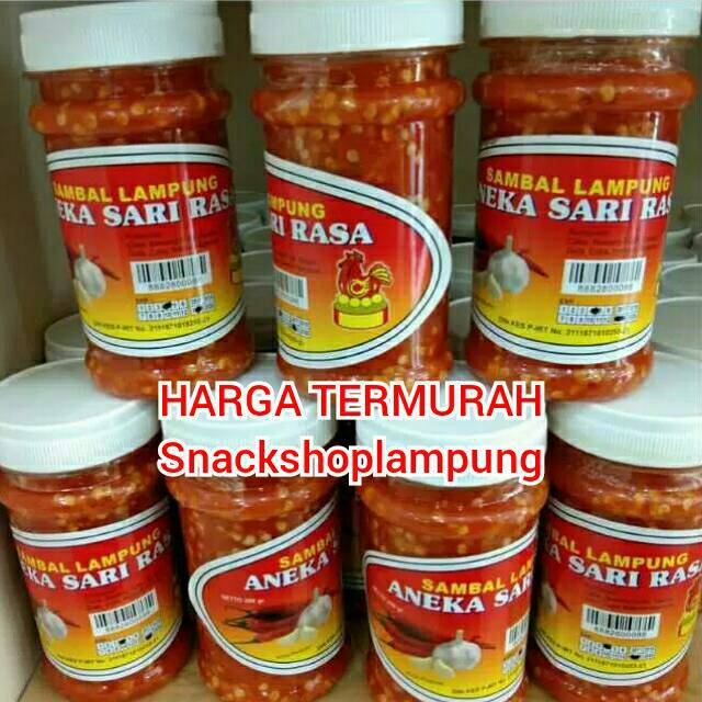 TERMURAH Sambel Sambal Bawang Aneka Sari Rasa Asli Lampung