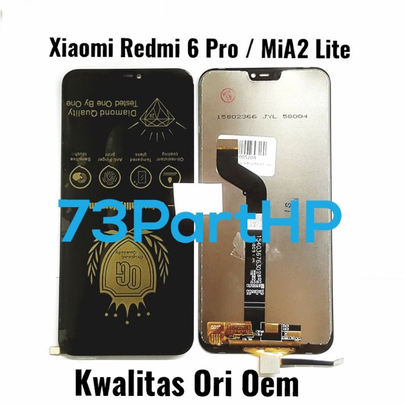 ORI OEM LCD Touchscreen Fullset Xiaomi 6 pro