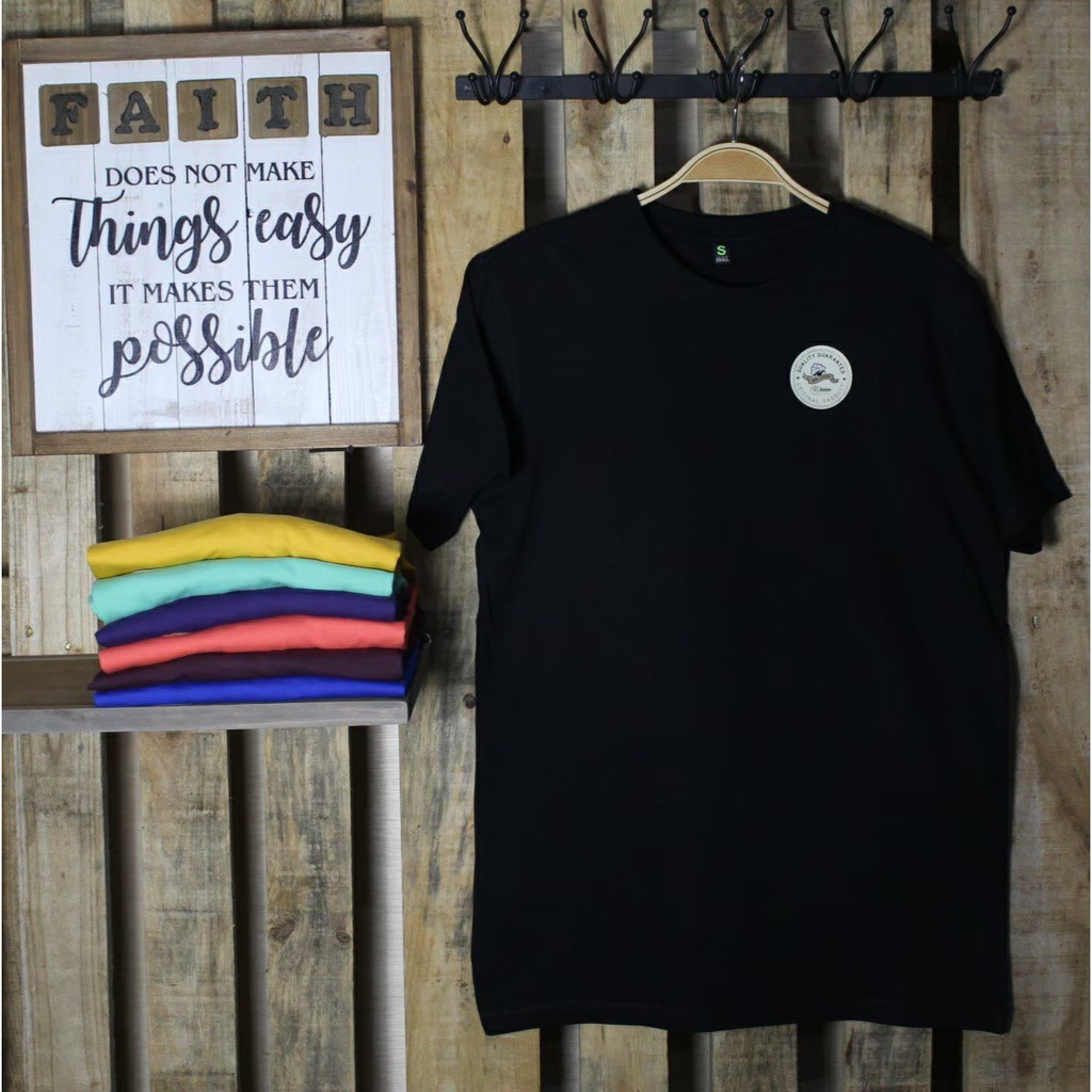 Kaos Polos Grosir Asli Cotton Combed 30s 100% Premium Bandung