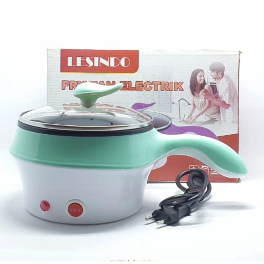 Lesindo Steaming Pan 18cm LS3018 / Panci Kukus Goreng Rebus Masak Menghangatkan Elektrik