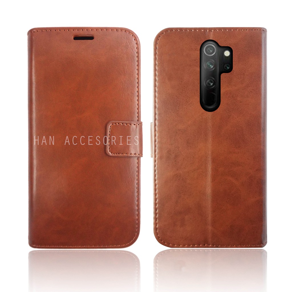 Xiaomi Redmi Note 8/Note 8 Pro/Note 9/Note 9 Pro Original Fashion Selular Flip Leather Case - Flip