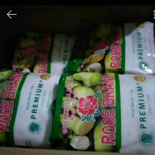

Rose brand gula pasir premium 1kg