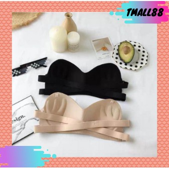 ♥TMALL88♥ Bra Kemben Wanita FREE tali transparan / Bra Kemben Import