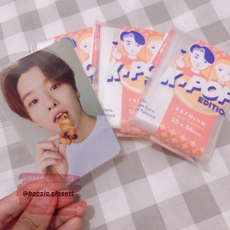 Stok terbatas.. inner sleeve hologram sultan kpop premium card sleeves pelindung photocard pc album