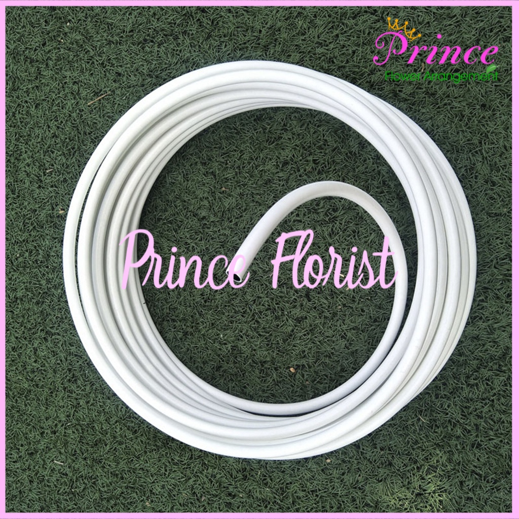 Pipa Flexible Diameter Putih Per 10 Meter | Pipa Dekorasi Lampu | pipa lentur elastis | Pipa Flexibl