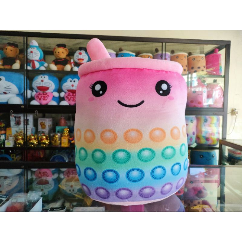 Boneka Boba Pop It Pink Ukuran Giant (50 cm), Ready Stock