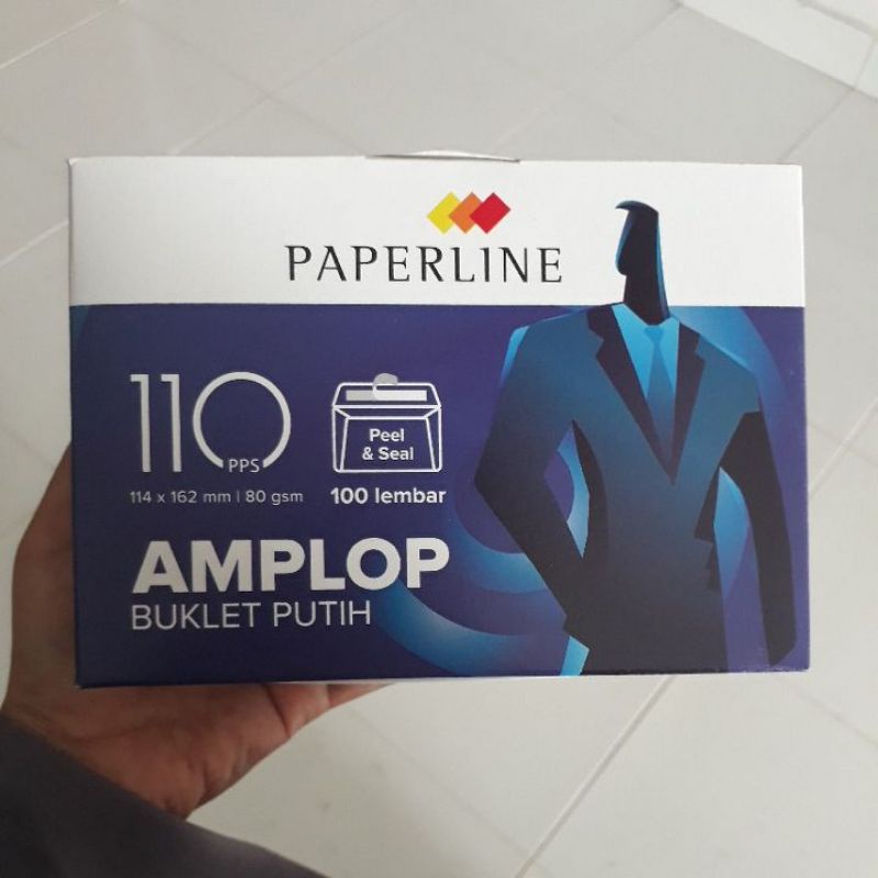 

Amplop Paperline 110 pps Buklet Putih