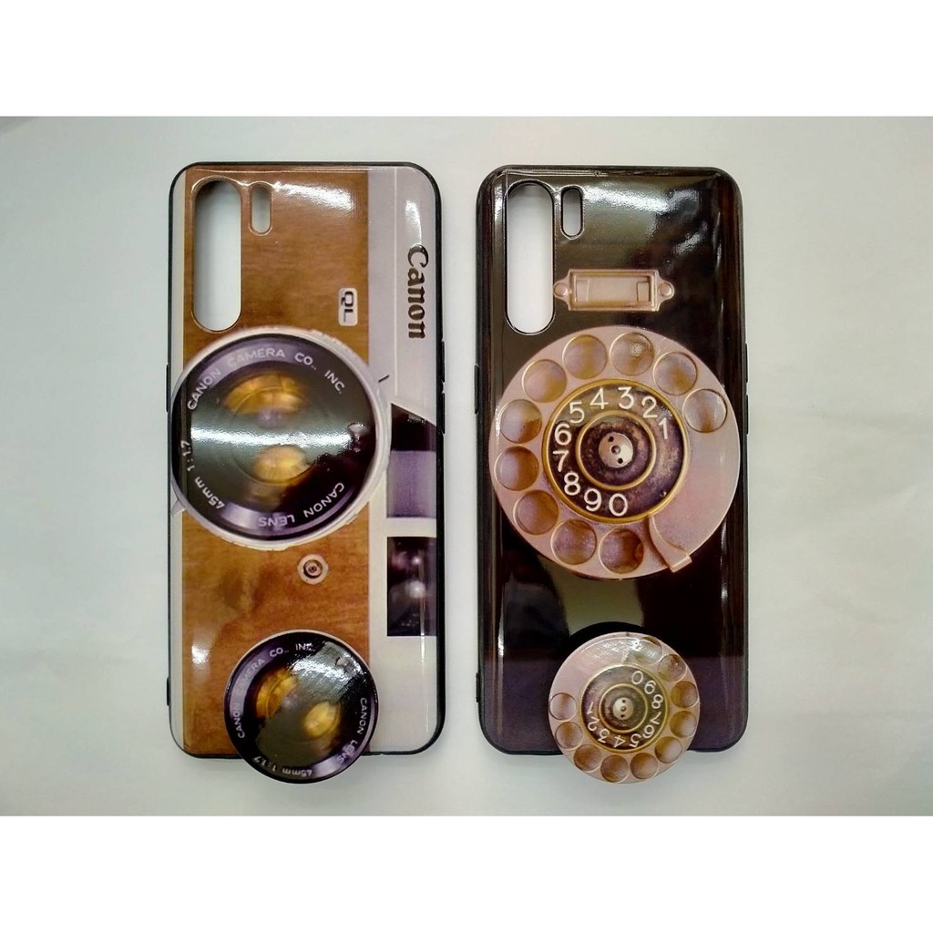 Casing OPPO A91  Case Fuze Casing Camera GRATIS Popsocket Karakter Lucu