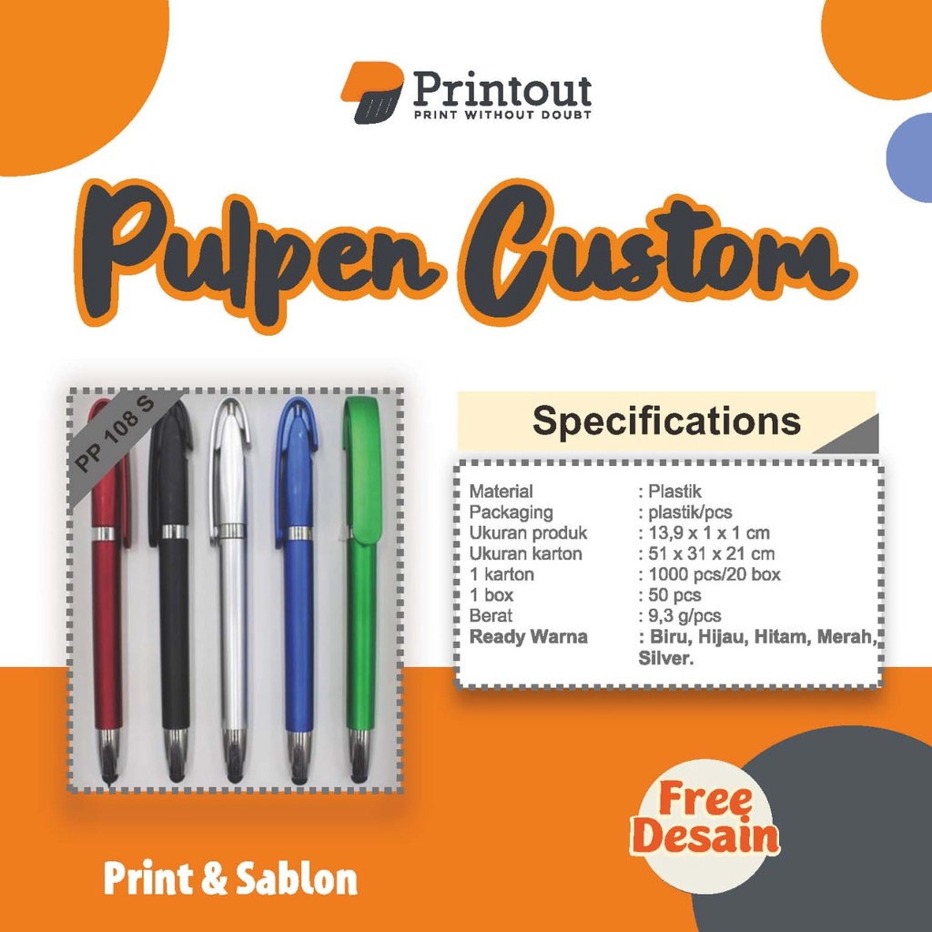 

PULPEN PP 108 S