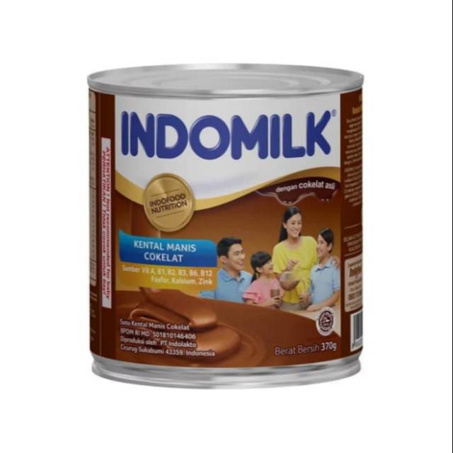 

Skm indomilk Coklat cokelat 370 gr