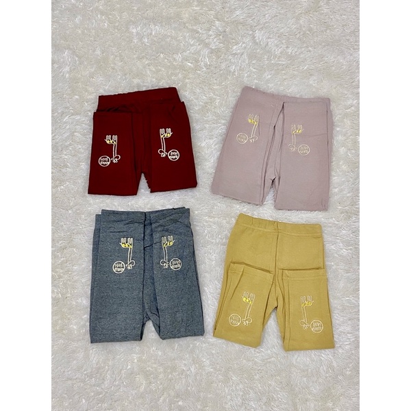 LEGGING ANAK TEBAL MOTIF JERAPAH MURAH, LEGING IMPORT, LEGING MURAH, LEGING ANAK KOREA 