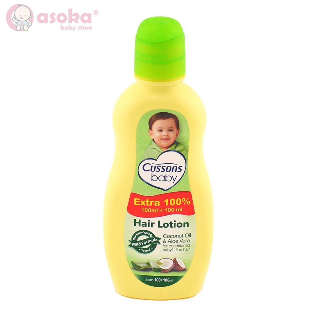 Cussons Baby Hair Lotion 50ml + 50ml ASOKA