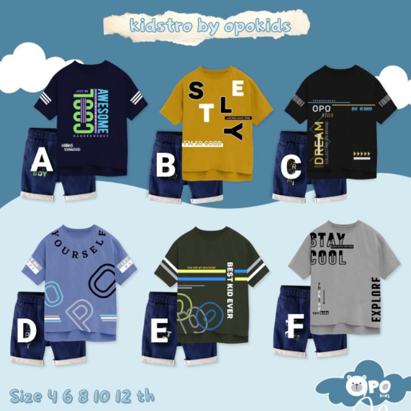 Opokids set kidstro anak