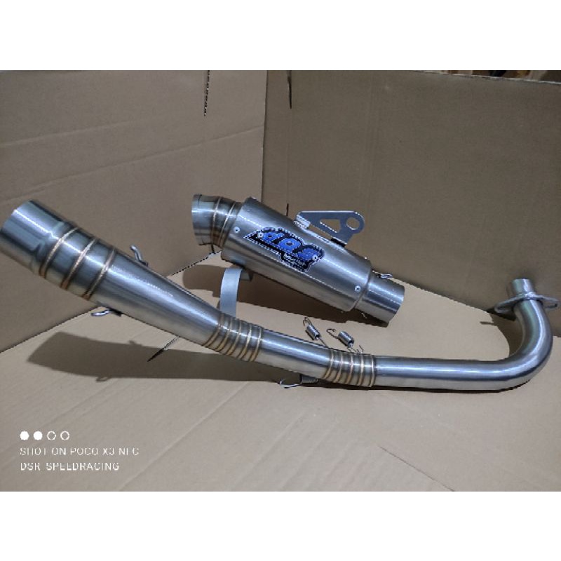 Knalpot Drag Karisma Revo Supra X 125 Blade 125cc - 200cc