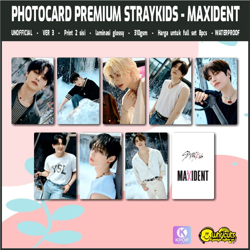 PHOTOCARD SET PREMIUM KPOP / STRAYKIDS NO EASY