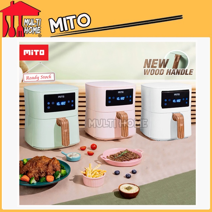 Air Fryer Mito AF1 kapasitas 4.5 Liter Original - Garansi Resmi