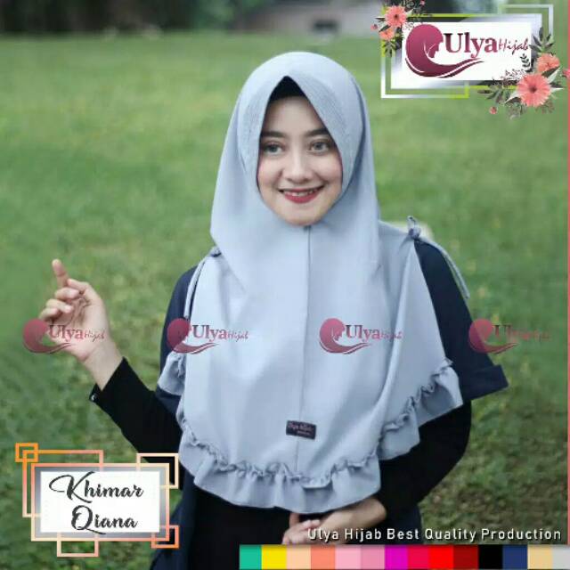 Ulya hijab Khimar Pet Diana