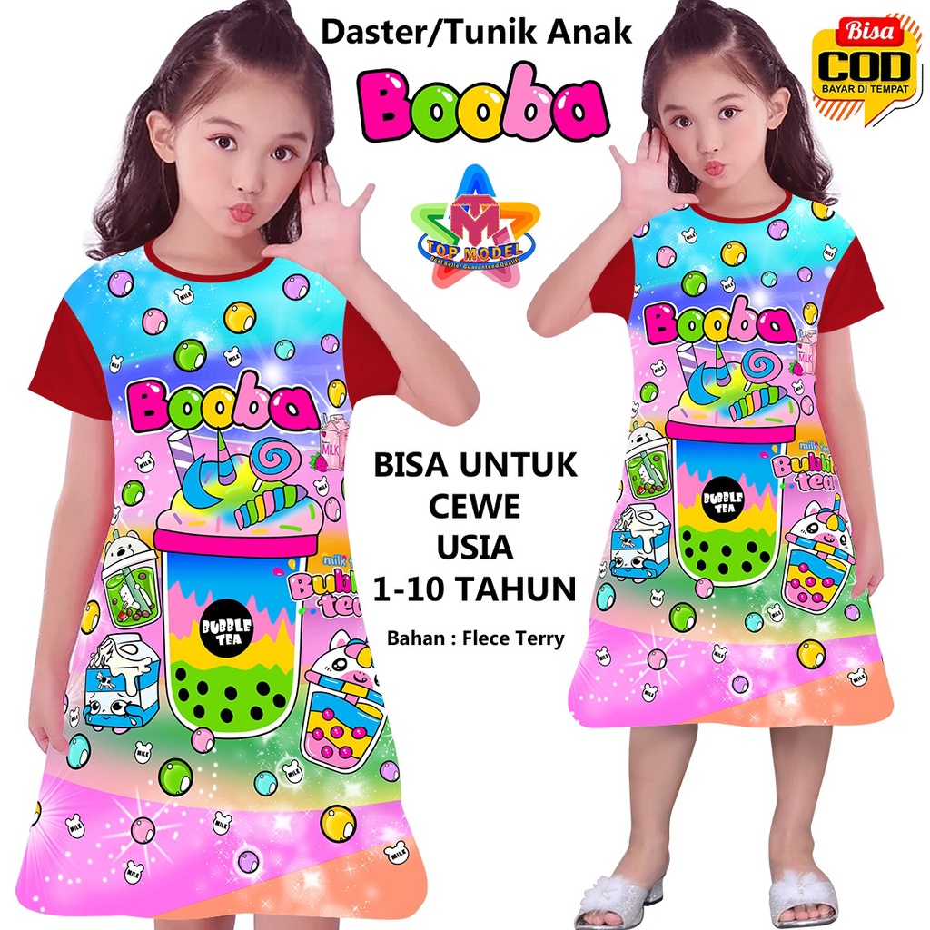 Tunik anak, TOP MODEL 00090 Dress Anak Terbaru Kekinian Anak Usia 1 - 10 Tahun Baju Atasan Anak, Gaun Anak Perempuan