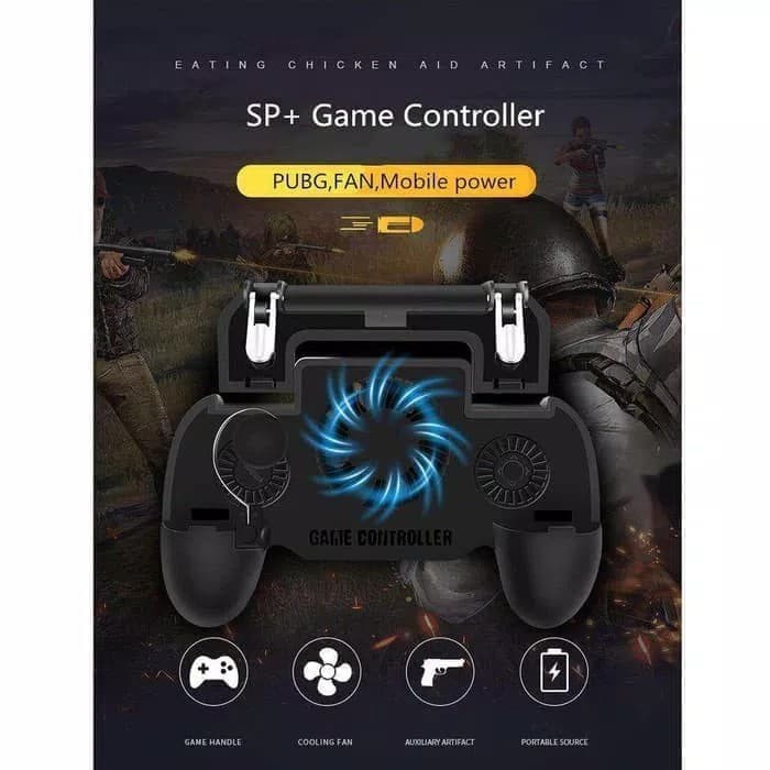 Prom00 Gamepad Sp Handle Gamepad L1r1 Pubg Free Fire Shopee Indonesia